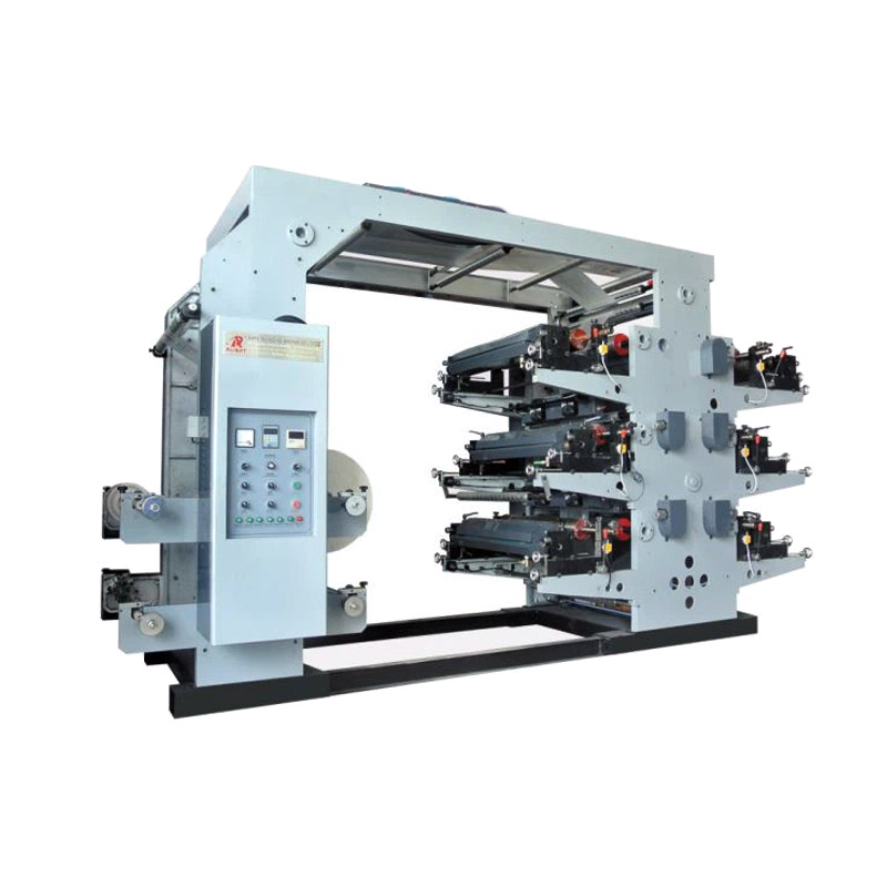 Six Color Flexible Film Printing Machine