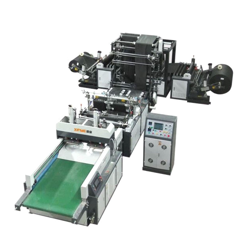 Double Line Non Woven T-Shirt Bag Making Machine