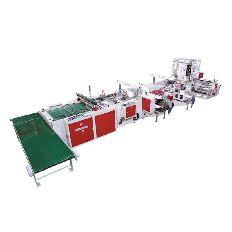 High Speed Automatic Soft Handle Bag Making Machine